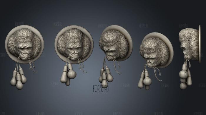 Карман Уго Рилла 3d stl модель для ЧПУ