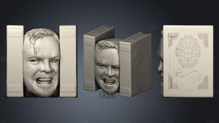 The Shinning Jack Nicholson 3d stl модель для ЧПУ