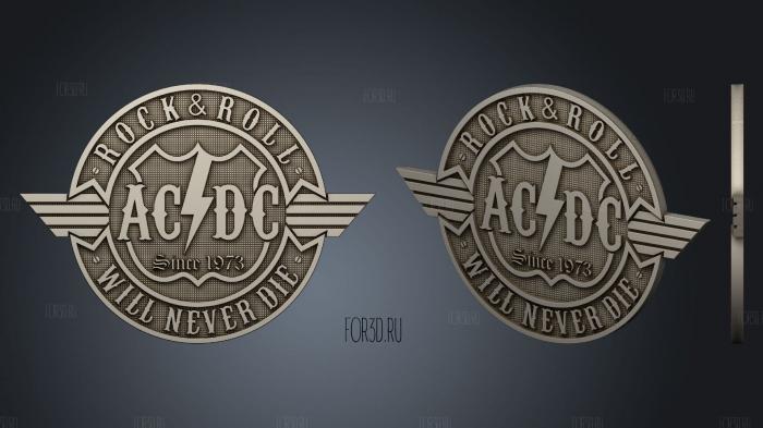 ACDC stl model for CNC
