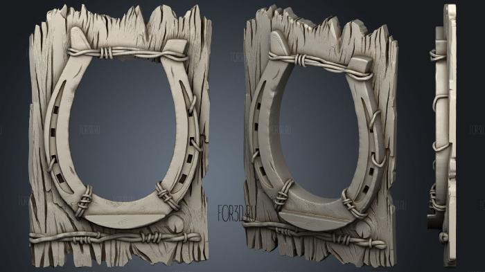 Wood frame 3d stl модель для ЧПУ