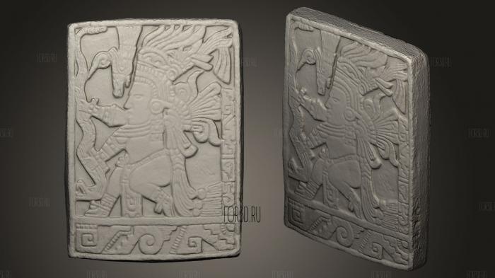Quetzalcoatl reprezentation replica stl model for CNC