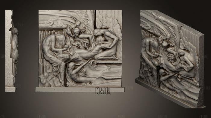 The Birth of Psyche 1915 1918 Einar Jnsson stl model for CNC