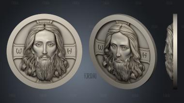 Лицо Иисуса в круге