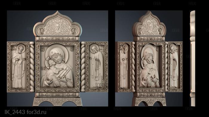 IK_2443 3d stl for CNC