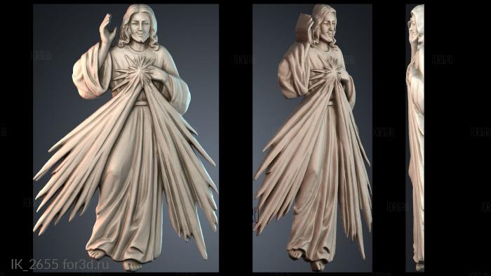 IK_2655 3d stl for CNC