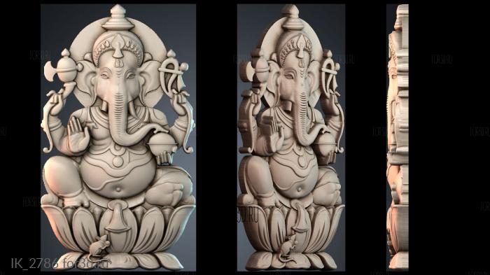 IK_2786 3d stl for CNC