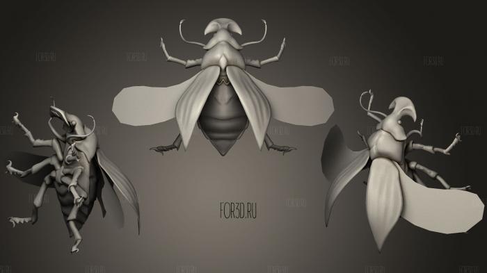 Boar Beetle realtime 3d stl модель для ЧПУ