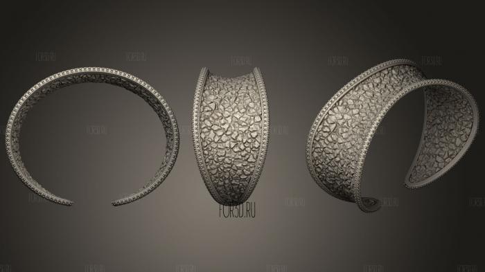 Jewelry Ice Bracelet stl model for CNC
