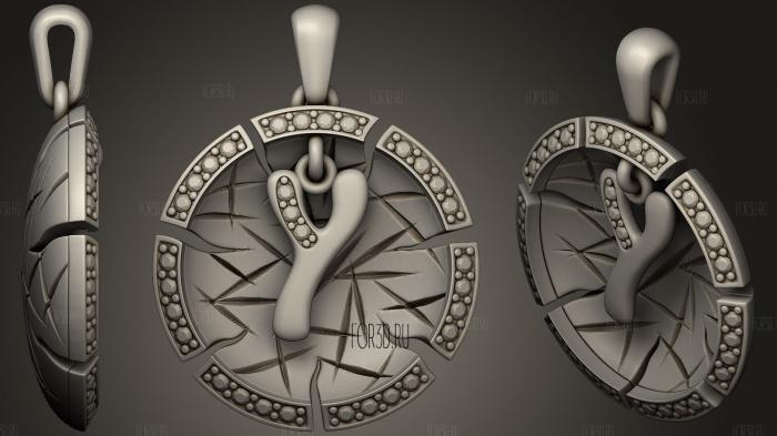 Jewelry Pendant With Letter Y