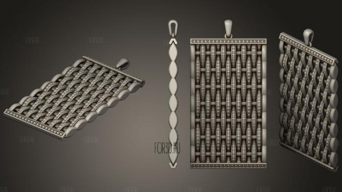Jewelry Unique Pendant stl model for CNC