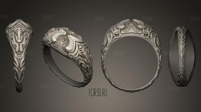 Domus Zbrush Ring design