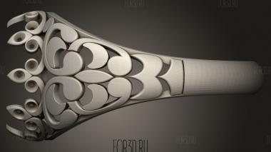Кольцо С Кабошоном Aneis 3d stl модель для ЧПУ