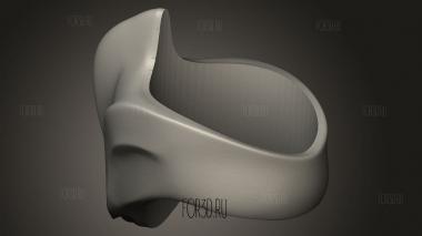 Кольцо Анеис шлем 3d stl модель для ЧПУ