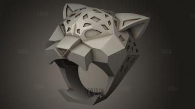 Кольцо Aneis pantera 3d stl модель для ЧПУ