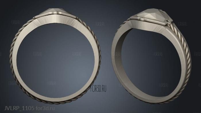 The Rings Power Narya stl model for CNC