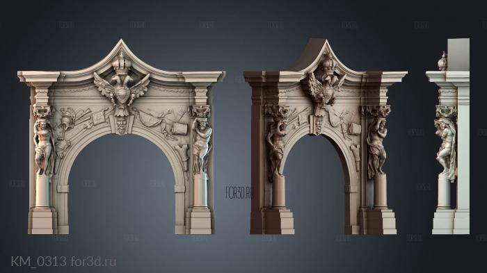 KM_0313 3d stl модель для ЧПУ
