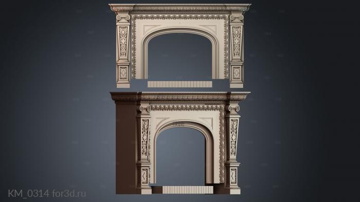 KM_0314 3d stl модель для ЧПУ