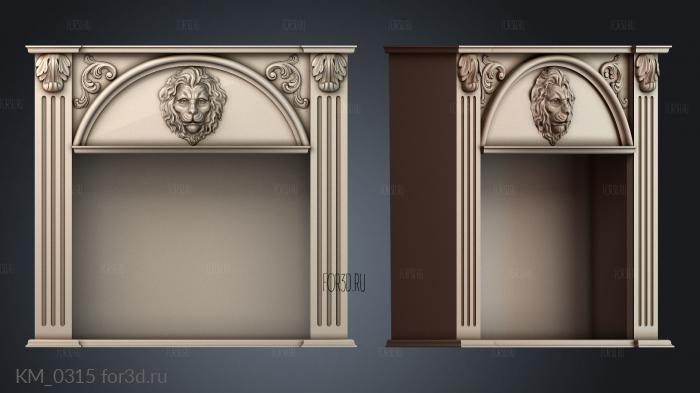 KM_0315 3d stl модель для ЧПУ