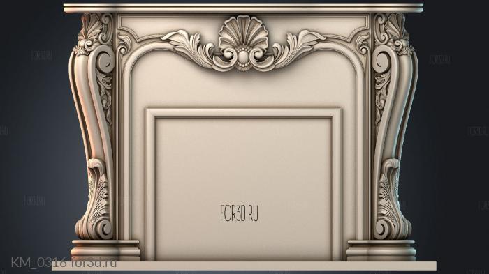 KM_0316 3d stl модель для ЧПУ