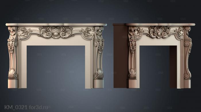 KM_0321 3d stl модель для ЧПУ