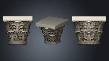 Капитель элементы храма в Алапаевске 3d stl модель для ЧПУ