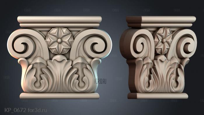 KP_0672 3d stl for CNC
