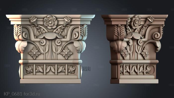 KP_0681 3d stl модель для ЧПУ