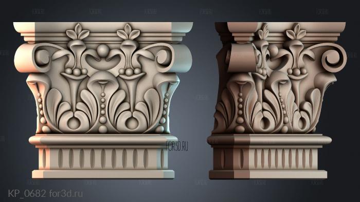 KP_0682 3d stl модель для ЧПУ