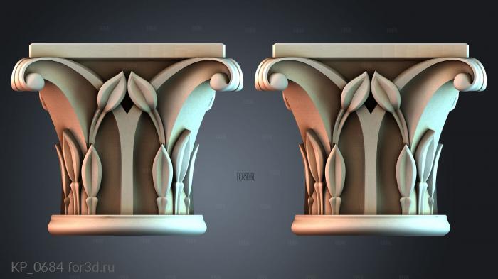 KP_0684 3d stl модель для ЧПУ