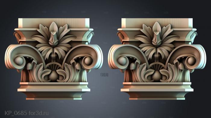 KP_0685 3d stl модель для ЧПУ