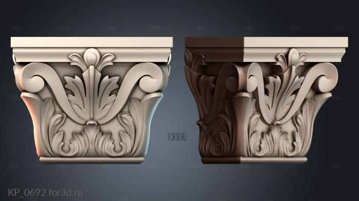 KP_0692 3d stl модель для ЧПУ