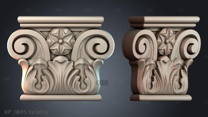 KP_0695 3d stl модель для ЧПУ