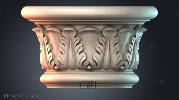 KP_0731 3d stl for CNC