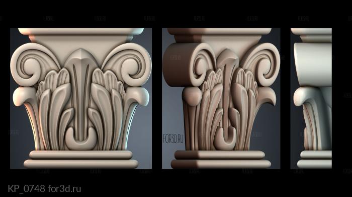 KP_0748 3d stl for CNC