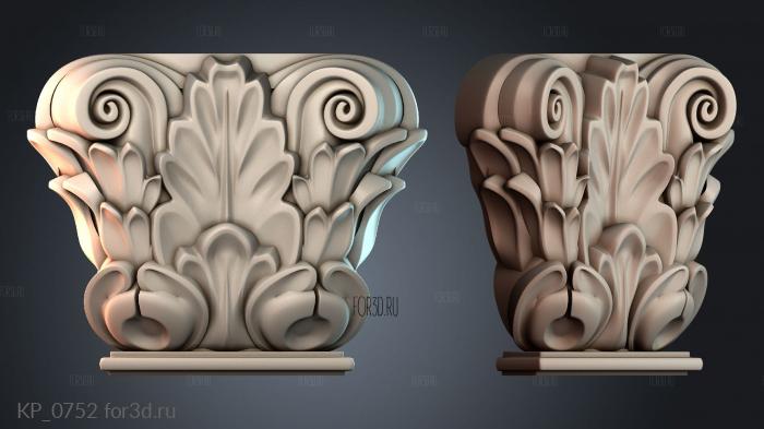 KP_0752 3d stl for CNC