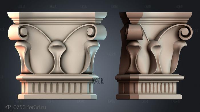 KP_0753 3d stl for CNC