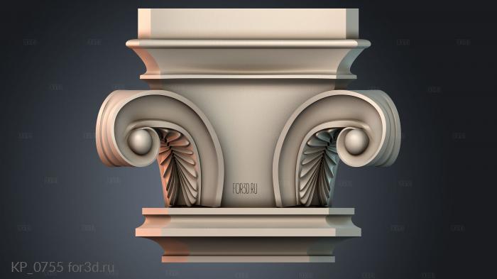 KP_0755 3d stl for CNC