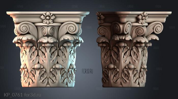 KP_0761 3d stl for CNC