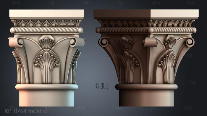 KP_0764 3d stl for CNC