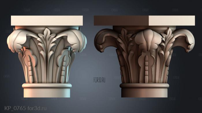 KP_0765 3d stl for CNC