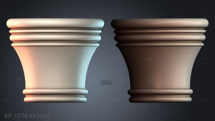 KP_0778 3d stl модель для ЧПУ