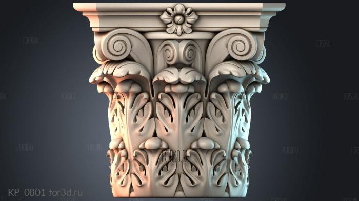 KP_0801 3d stl модель для ЧПУ