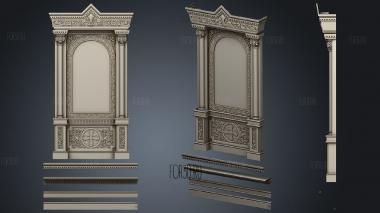 Kiot to the iconostasis of the city of Plast2 stl model for CNC