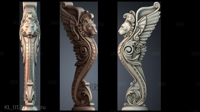 KL_0120 3d stl модель для ЧПУ