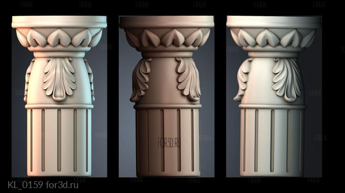 KL_0159 3d stl модель для ЧПУ