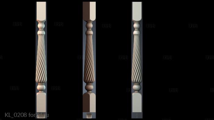 KL_0208 3d stl модель для ЧПУ