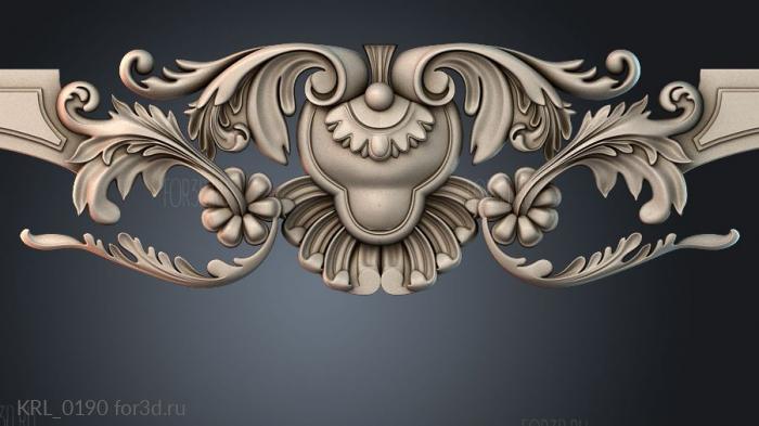 KRL_0190 3d stl for CNC