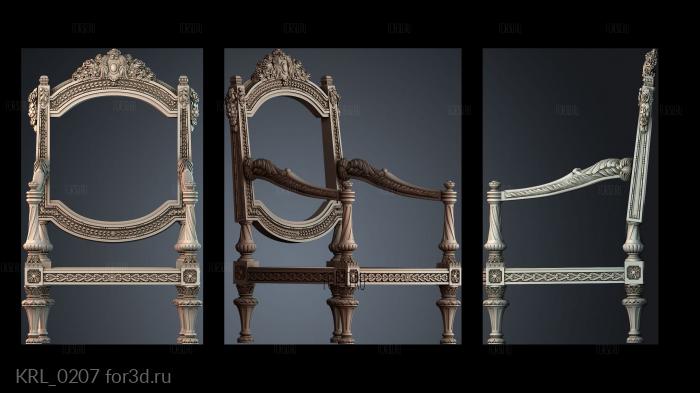 KRL_0207 3d stl модель для ЧПУ