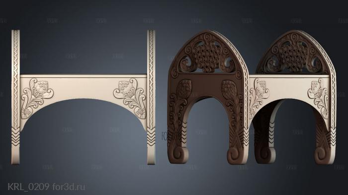 KRL_0209 3d stl for CNC