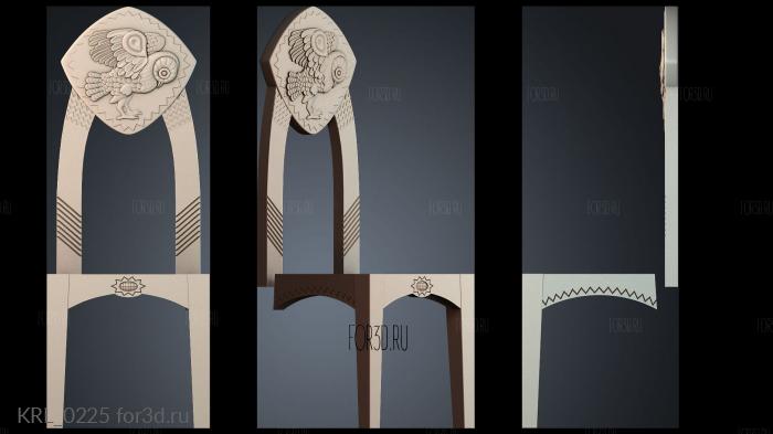 KRL_0225 3d stl модель для ЧПУ